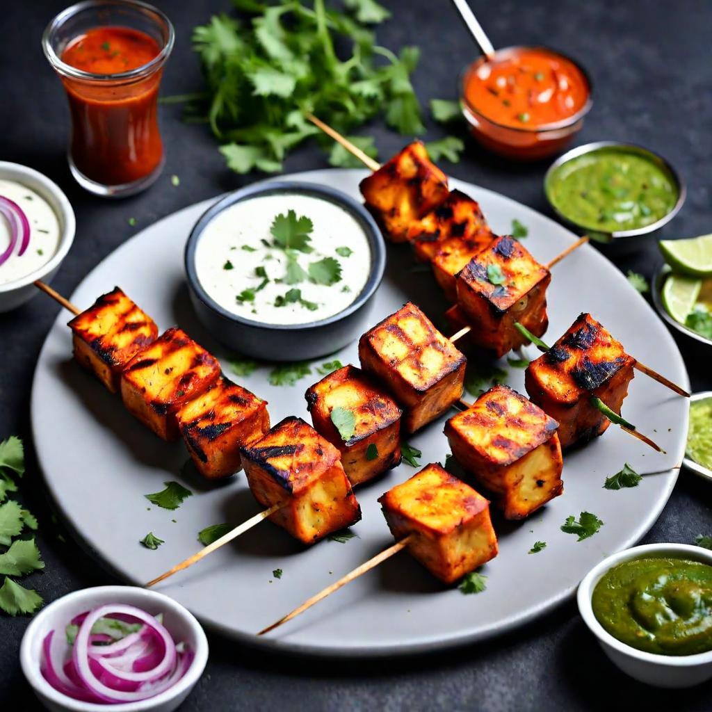 Paneer tikka at home